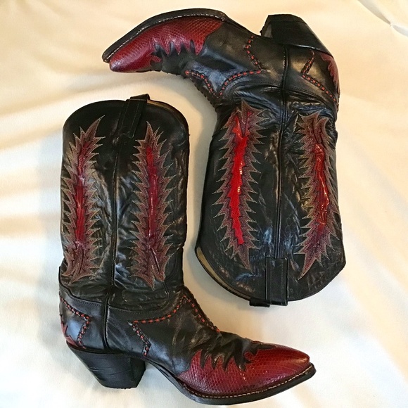 Tony Lama Other - Tony Lama Fire Flame Boots size 9.5 D